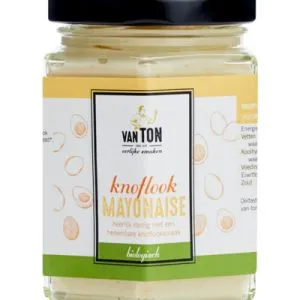 Van TON Mosterd Mayonaise Knoflook Bio (160 ml)