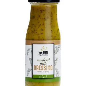 Van TON Mosterd Mosterd Dille Dressing Bio (150 gr)