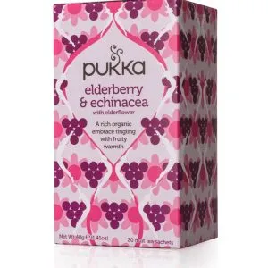 Pukka Organic Teas Elderberry & Echinacea Bio (20 stuks)