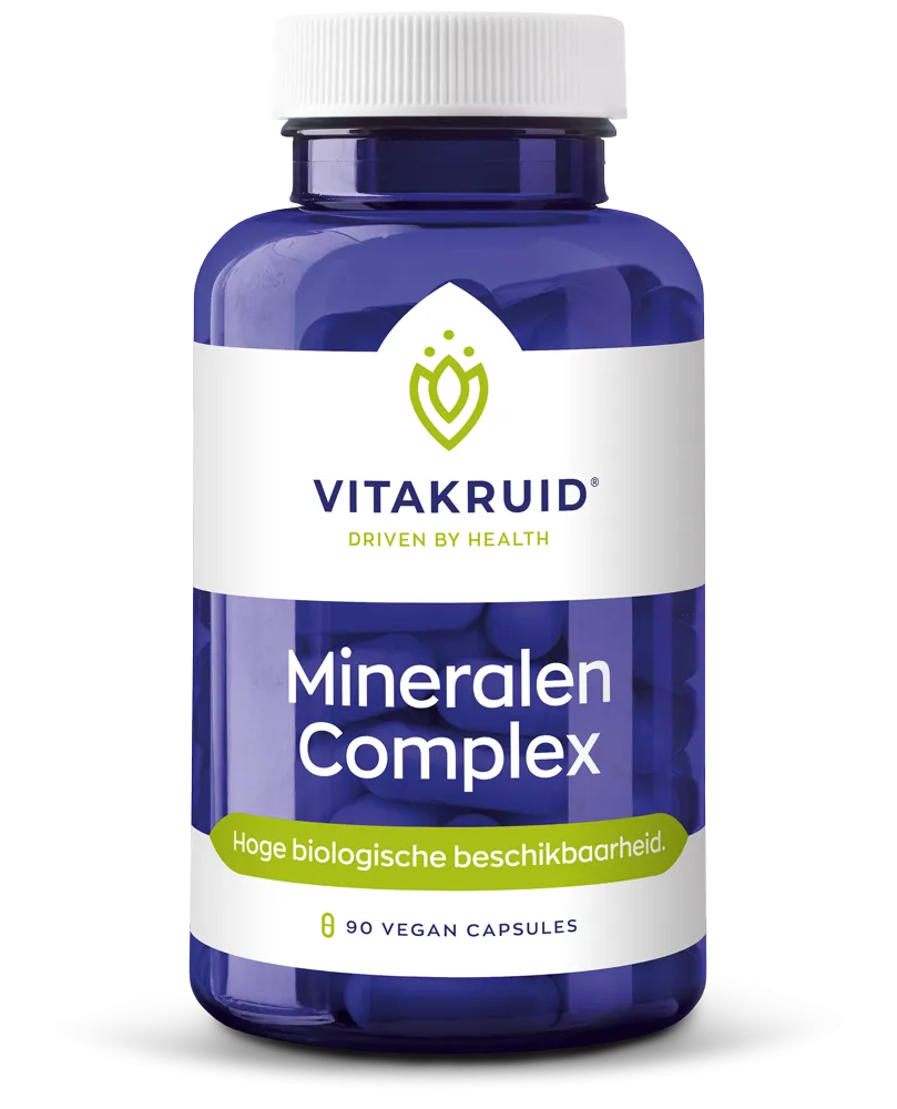 Vitakruid Mineralen Complex Met 12 Verschillende Mineralen (90 vega capsules)