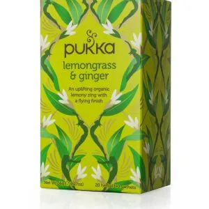 Pukka Organic Teas Lemongrass & Ginger Thee Bio (20 zakjes)