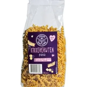 Your Organic Nature Kikkererwten Fusilli Glutenvrij (250 gr)