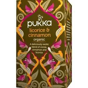 Pukka Organic Teas Licorice & Cinnamon Thee Bio (20 stuks)