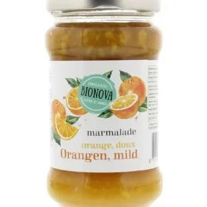 Bionova Sinaasappelmarmelade mild bio (340 gr)