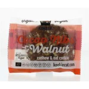 Kookie Cat Cacao nibs walnut bio (50 gr)