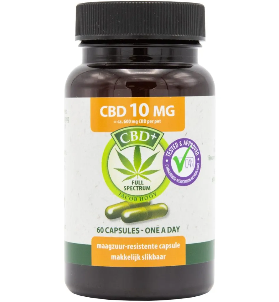 Jacob Hooy CBD 10Mg (60 capsules)