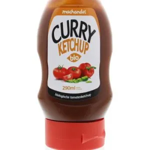 Machandel Curry Ketchup Fles Bio (290 ml)