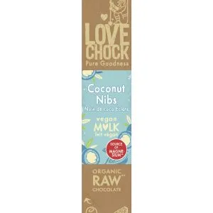 Lovechock M'lk coconut nibs bio (40 gr)