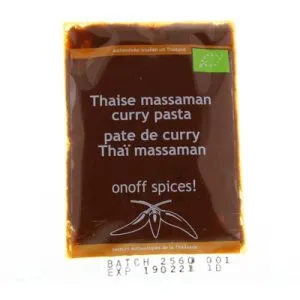 Onoff Thaise Massaman Currypasta Bio (50 gr)