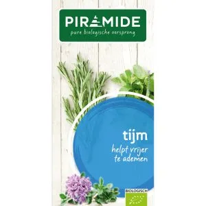 Piramide Tijm Thee Eko Bio (20 stuks)