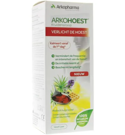 Arkopharma Kruidensiroop Gezoet Met Honing (140 ml)