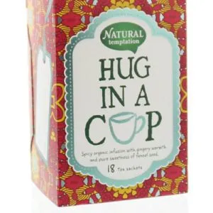 Natural Temptation Hug In A Cup Thee Eko Bio (18 stuks)
