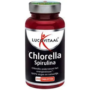 Lucovitaal Chlorella Spirulina (200 tabletten)