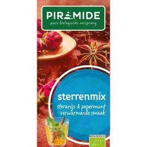 Piramide Sterrenmix Thee Eko Bio (20 stuks)