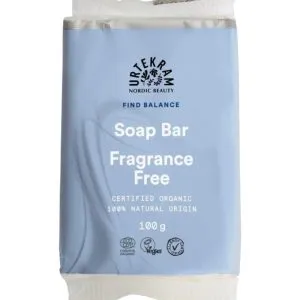 Urtekram Soap Bar Fragrance Free / No Parfume (100 gr)