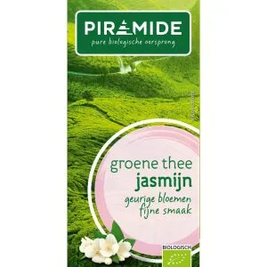 Piramidegroene Thee & Jasmijn Eko Bio (20 stuks)