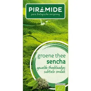 Piramidegroene Thee Sencha Eko Bio (20 stuks)