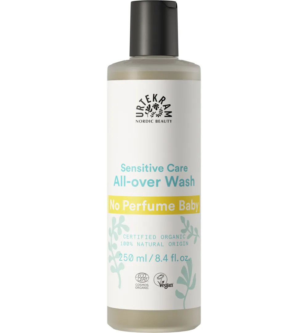 Urtekram Baby all over wash no perfume (250 ml)