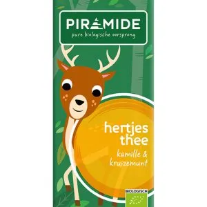 Piramide Hertjes Thee Eko Bio (20 stuks)