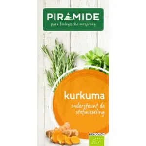 Piramide Kurkuma Thee Bio (20 stuks)