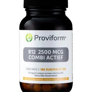 Proviform Vitamine B12 2500 Mcg Combi Actief (180 Zuigtabletten)