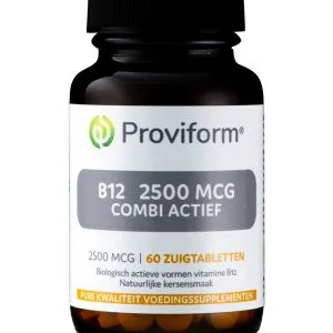Proviform Vitamine B12 2500 Mcg Combi Actief (60 Zuigtabletten)