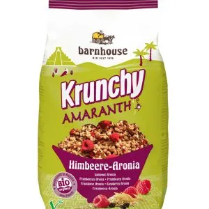 Barnhouse Krunchy Amaranth Framboos Aronia Bio (375 gr)