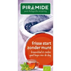 Piramide Frisse Start Zonder Munt Thee Bio (20 stuks)