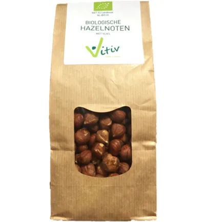 Vitiv Hazelnoten Met Vlies Bio (1000 gr)