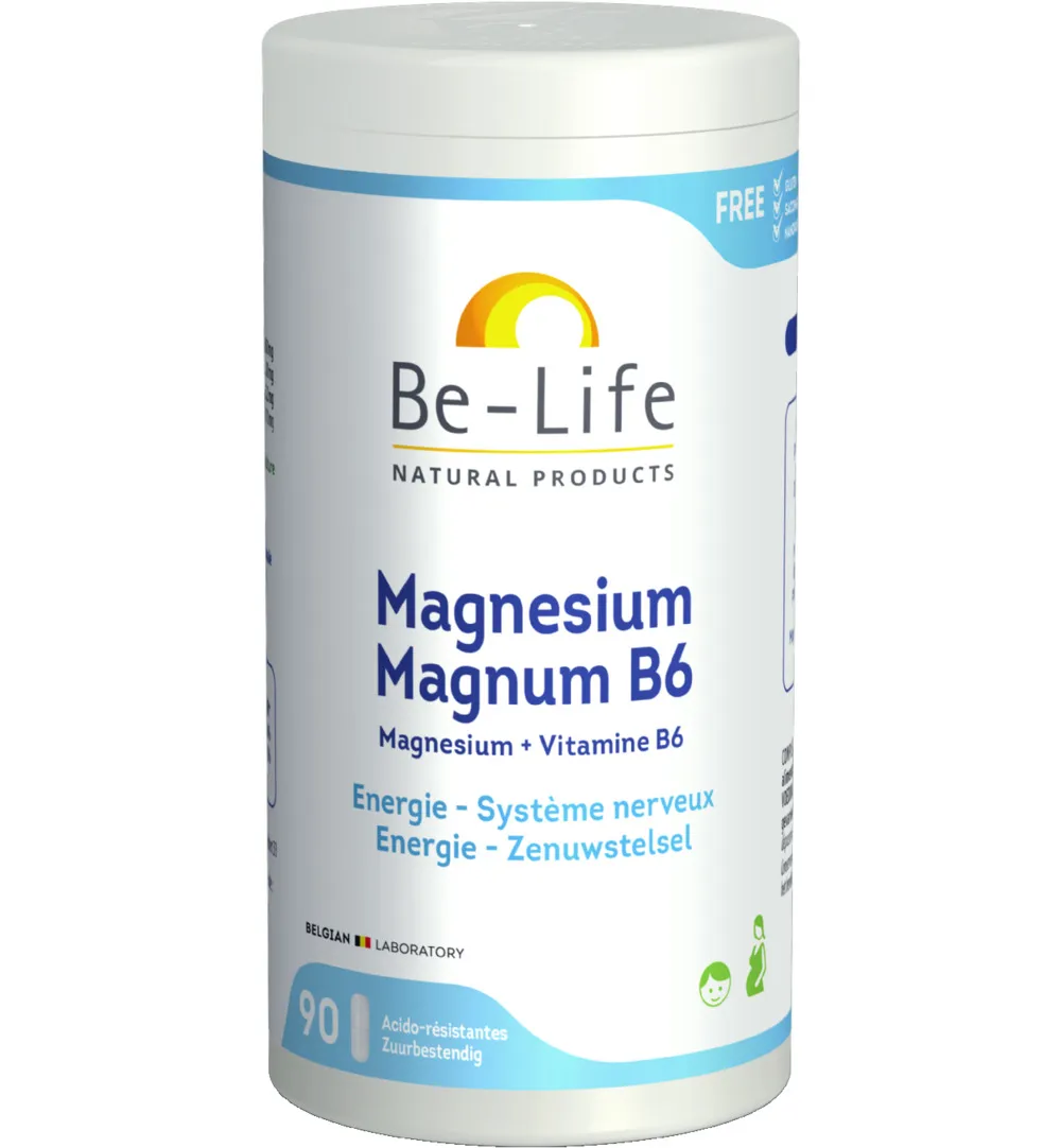 Be-Life Mg Magnum & B6 (90 capsules)