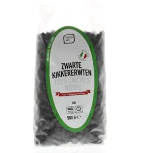 Greenage Zwarte Kikkererwten Bio (500 gr)