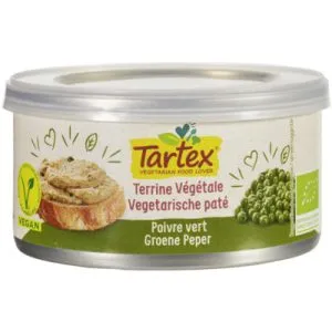 Tartex Pategroene Peper Bio (125 gr)