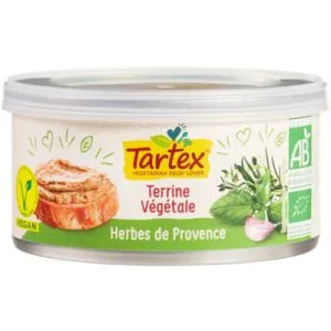 Tartex Pate Provencaalse Kruiden Bio (125 gr)