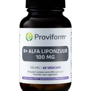 Proviform R+ Alfa Liponzuur 100 Mg (60 vega capsules)
