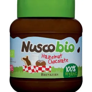 Brinkers Nuscobio Hazelnootpasta Bio (400 gr)