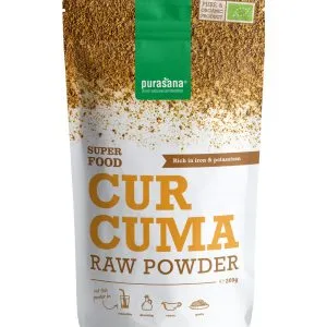 Purasana Curcuma Poeder - Vegan Bio (200 gr)