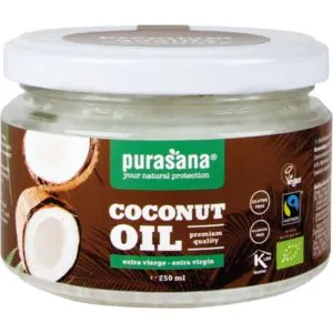 Purasana Kokosolie Extra Virgin - Vegan Bio (250 ml)