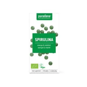Purasana Spirulina Vegan Bio (180 tabletten)