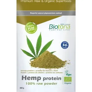 Biotona Hemp Raw Protein Powder Bio (300 gr)