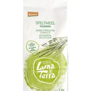 Luna E Terra Speltmeel Volkoren Demeter Bio (1000 gr)