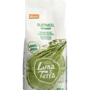 Luna E Terra Rijstemeel Demeter Bio (500 gr)