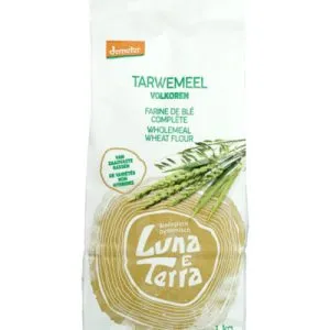 Luna E Terra Tarwemeel Volkoren Demeter Bio (1000 gr)