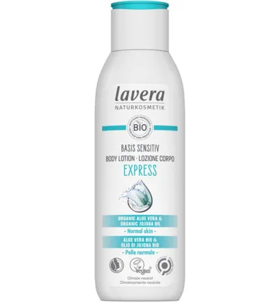 Lavera Basis Sensitiv bodylotion express bio EN-IT (250 ml)