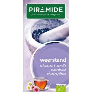 Piramide Weerstand Thee Eko Bio (20 stuks)