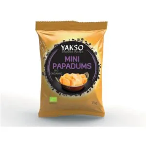 Yakso Mini Papadums Bio (75 gr)