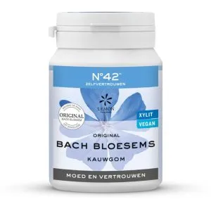Lemon Pharma Bach Bloesem kauwgom nr. 42 vertrouwen (60 gr)