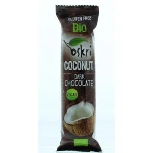 Oskri Donkere Chocolade Reep Bio (53 gr)
