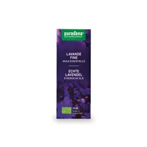 Purasana Lavendel echte olie/huile lavande fine bio (30 ml)