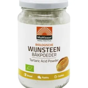 Mattisson Wijnsteenbakpoeder Bio (180 gr)