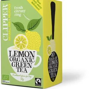 Clippergreen tea lemon bio (20 stuks)